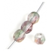 Fire Polished 4mm Crystal Luster Fire Polished 4mm Crystal Luster